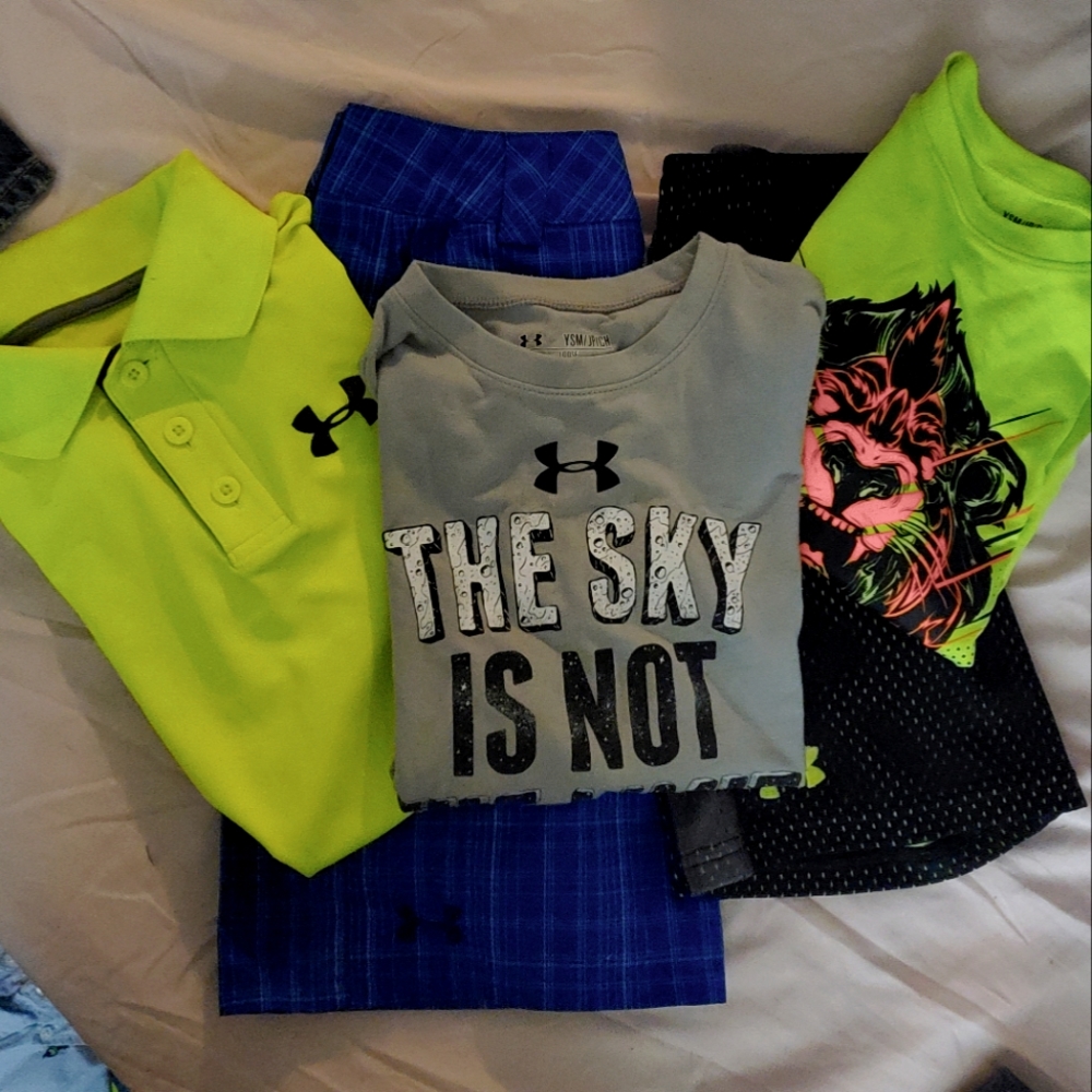 Under Armour Boys Shirts and Shorts